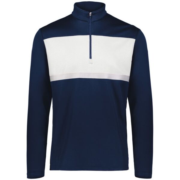 HOLLOWAY YOUTH PRISM BOLD 1/4 ZIP PULLOVER Thumbnail