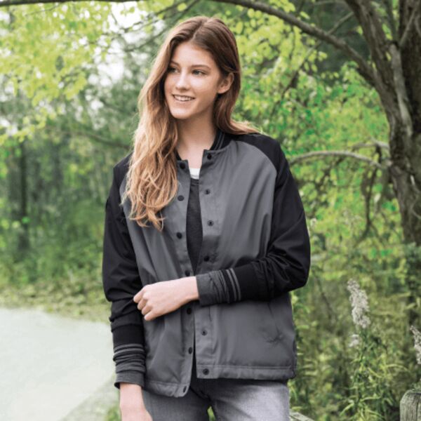 Womens HARGRAVE Roots73 Varsity Jacket Thumbnail