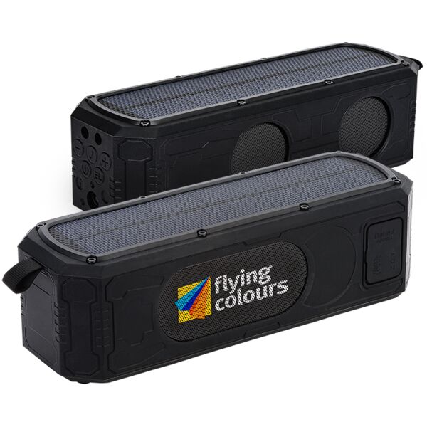 9W Solar Waterproof Bluetooth® Speaker/Power Bank Thumbnail